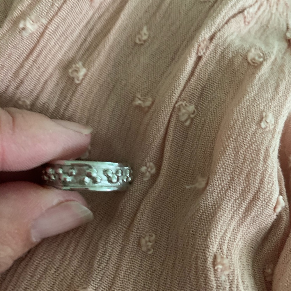Disney silver ring